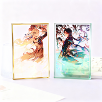 Produits en plastique personnalisés, dessins animés, panneau acrylique Shikishi, panneau d'autographie, décoration de bureau en acrylique, vente chaude, carte en papier d'anime
