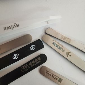 Pinces en acier inoxydable, personnalisables avec logo, impression personnalisée, impression jet d'encre, sérigraphie, gravure laser - Product Image 1