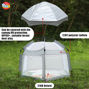 Tente de jeu portable et pliable hexagonale personnalisable pour enfants, château de jeu doux, lit de couchage pour enfants, vente en gros - Product Image 5