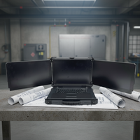 Nouvel ordinateur portable robuste et portable de 15,6 pouces, Intel Core I7, Win10/11/Linux, SSD, alliage d'aluminium, OEM/ODM, conditions extrêmes, lumière du soleil