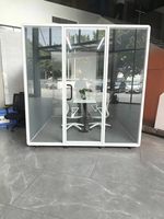 Cabine téléphonique insonorisée pour bureau, cabine acoustique intérieure pour enregistrement, cabine silencieuse pour étude, cabine de réduction du bruit pour la pratique des instruments de musique