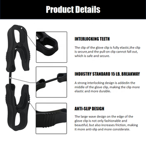 SCQP Plastik Clip Produits <span class=keywords><strong>de</strong></span> sécurité Emballage personnalisé Rigide Durable Slick Flashed Civil Engineering Mine <span class=keywords><strong>Site</strong></span> Gant Clip - Product Image 3