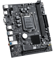 Carte mère JGINYUE H311M-C M-ATX LGA1151 DDR3 double canal M.2 NVMe HDM1 sortie d'affichage VGA pour processeur de bureau de 6e à 9e génération