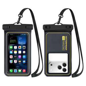 ถุงกันน้ำสำหรับโทรศัพท์มือถือแบบลอยน้ำ Low Moq รุ่น IP68 ทำจาก PVC พร้อมแผ่นโฟม - Product Image 1