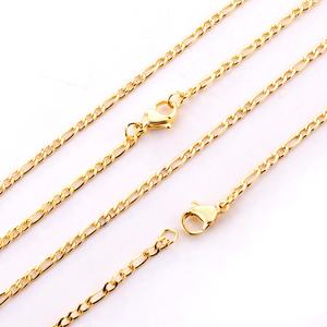 Cadenas de Oro Real de 14k, Acero Inoxidable, Accesorios de Joyería, Cadenas para el Cuello para Mujer - Product Image 4