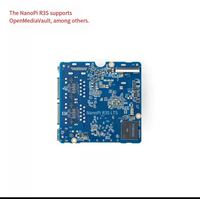 NanoPi R3S LTS RK3566 Placa de Desarrollo de Router con Doble Ethernet Gigabit, 2GB RAM, 1TOPS NPU, OpenWrt, NAS, Envío Inmediato, Carcasa Metálica para IA