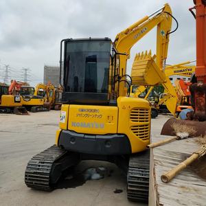 Les machines de KOMATSU de ferme ont utilisé la mini excavatrice PC55 à Changhaï à vendre/excavatrice utilisée de KOMATSU PC55mr fabriquée au JAPON - Product Image 6