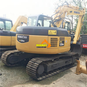 Excavadora de cadenas Komatsu PC128US-2 usada japonesa, modelo 2018, peso operativo de 13T, capacidad de la cazoleta de 0.65m, 0-2000 horas, 6 meses - Product Image 3