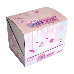 O & Q nhà máy Bán buôn giá phim hoạt hình bút trẻ em sử dụng long lanh bóng bút với dễ thương gấu Kawaii phong cách số lượng tốt 0.7mm màu xanh đen - Product Image 6