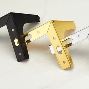 Modern Design Durable Steel Iron Golden Polished Furniture <b>Leg</b> <b>for</b> Dining/Kitchen/Living Room Table Hotel Workshop Home Office - Product Image 3