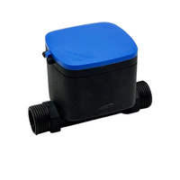 Compteur d'eau résidentiel à ultrasons avec protection IP68 Corps en plastique personnalisable DN15 OEM pris en charge