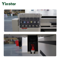 Impresora UV Plana Yinstar UV6090, Impresora UV DTF, Impresora UV para Botellas, Impresora UV 3 en 1 con 3 Cabezales I3200