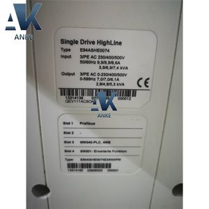 Amplificador de controlador de accionamiento de servomotor Lenze E94ASHE0074 - Product Image 2