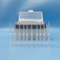 Embouts de pipette stériles universels 100ul RNase Produits en plastique sans DNase pour rayonnage de laboratoire