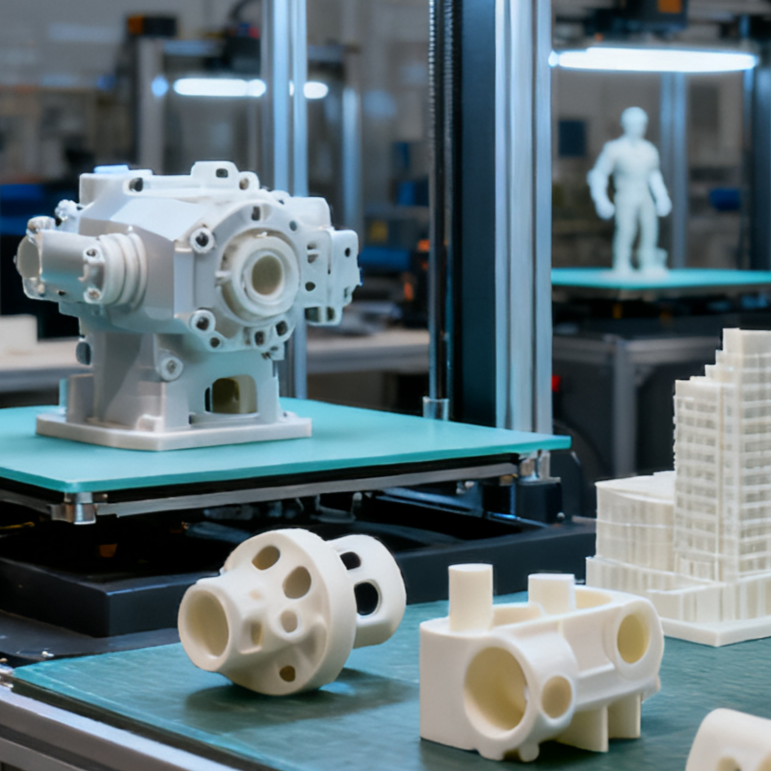 Metal 3d Printing Service 3D Printing Customized High-strength Carbon Fiber 3D Printer Rapid Prototyping Brass Printing Effect