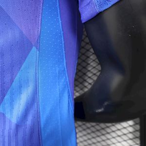 Camiseta de Fútbol Samba Edición Jugador BR 2526 de Alta Calidad, con Tela Premium para Disipación de Calor y Transpirabilidad, Azul Niymr # 10 - Product Image 2