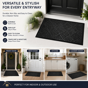 Poland Stock 60x90cm <b>Large</b> Door <b>Mat</b> Geometric Weave Front Entrance Rug EU Dropshipping Washable - Product Image 2