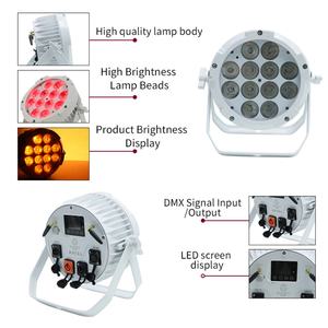 Projecteur LED PAR extérieur personnalisé 12x18W, étanche, sans fil, DMX, pour scène - Product Image 3