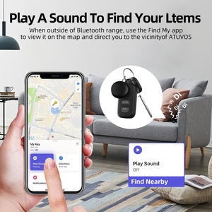 Balise intelligente MFI Find My Itag Air pour animaux de compagnie, suivi en temps réel, porte-monnaie, bagages, clés, mini GPS, traceur en plastique pour Apple iOS - Product Image 4