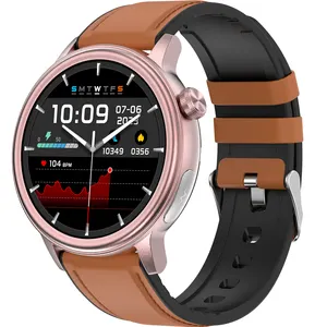 VALDUS ekg sağlık Smartwatch 280mAh pil kapasitesi uyku izleme sedanter hatırlatma vücut kompozisyonu testi ET470 akıllı saat