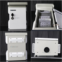 Boîtier de distribution électrique extérieur OEM ODM, boîte électrique étanche IP55, boîtier extérieur ventilé