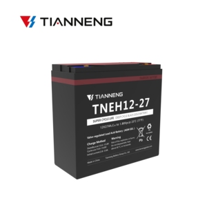 Tianneng TNEH 12-27 Long <b>Cycle</b> Life Black Gold <b>Battery</b> Motorcycle <b>12v</b> 27ah Motive Lead Acid <b>Battery</b> - Product Image 2