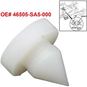 Acura Honda - Bloqueur de pédale de frein 46505-SA5-000 - Clip de remplacement neuf pour réparation d'embrayage et de frein - Product Image 4