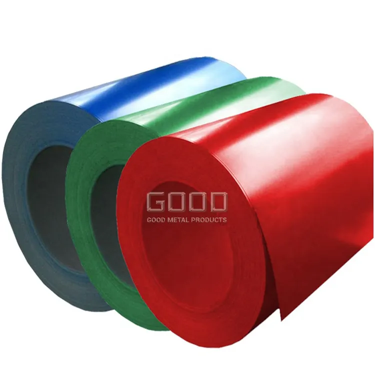 Hot Sale DX51D SGCC PPGI PPGL Red Green Color Galvanized Steel Coil