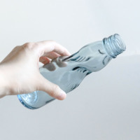 Nieuwe design 250ml fruit sap wijn likeur glazen fles bar whisky wodka party drinkfles koolzuurhoudende drank glas