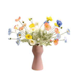 Ins Icelandic poppy <b>Artificial</b> Flower Photography Prop Home Living Room <b>Bouquet</b> Decoration Ornament <b>Artificial</b> Flower Wholesale - Product Image 5