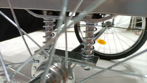 क़िंगदाओ पालतू ट्रेलर गाड़ी Foldable कुत्ते बिल्ली साइकिल ट्रेलर 1 में 2 के लिए बाइक साइकिल ट्रेलर घुड़दौड़ पालतू डॉग कार्ट - Product Image 6