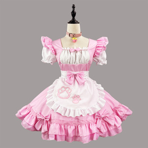 Nouveau Catgirl robe de chambre COSPLAY grande taille femmes femmes japonais mignon femme de chambre noir et blanc classique femme de chambre - Product Image 5