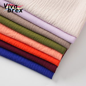 160gsm ผ้าลินิน90% แบบบิดสูง10% โพลีเอสเตอร์ผ้าสแปนเด็กซ์น้ำหนักปานกลางให้ความรู้สึกเป็นรอยยับย้อมธรรมดาสไตล์โดดเด่นตัวอย่างฟรีสำหรับเด็กผู้หญิง - Product Image 3