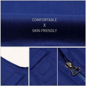 Chaleco Fotográfico Multifuncional con Cierre y Múltiples Bolsillos para Exteriores - Product Image 5