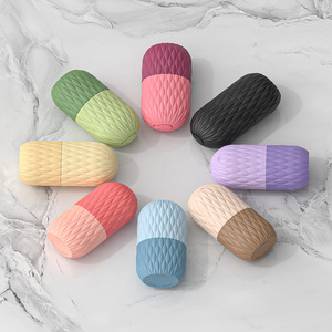 Rodillo Facial de Hielo Reutilizable de Silicona en Forma de Cubo, Portátil para Terapia de Frío Facial, Rodillo de Masaje Facial, Reduce el Dolor de Migraña - Product Image 1