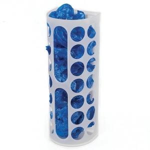 Wall Mount foldable Plastic Grocery Bag Storage Holder trash bag dispenser Vinyl Holder Bag Organizer