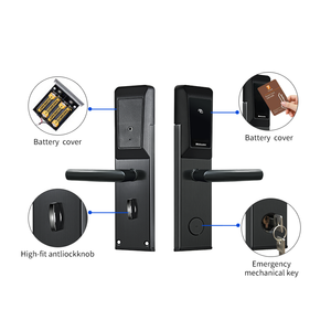 Sistema de Cerraduras Inteligentes RFID de Acero Inoxidable para Hoteles, Cerradura Electrónica con Tarjeta RF, Precio de Tarjeta Inalámbrica RFID B-RF - Product Image 5