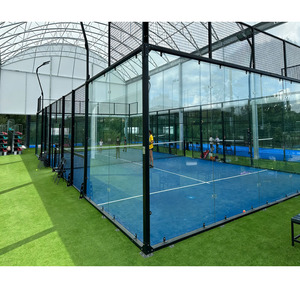 Durable Covered Padel Courts Compact Mini Paddel Court Single Padel Tennis Court for Luxury Villa Backyard - Product Image 2