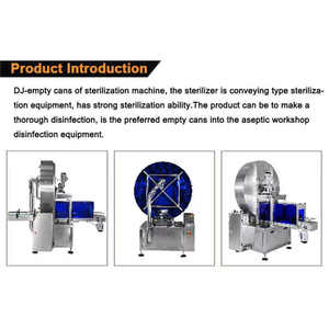 Bouteilles en plastique automatiques électriques pour le remplissage, l'étiquetage, le scellage et le capsulage de pâté de poulet et de boissons - Product Image 3