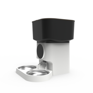 7L 스테인리스 스틸 & 플라스틱 휴대용 자동 애완동물 급식기 WiFi 앱 제어 충전식 시간 설정 고양이 & 개용 - Product Image 5