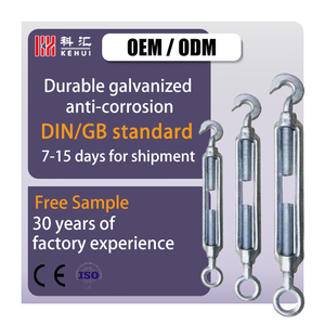Thời trang hàng đầu thép không gỉ kẽm mạ nhiệm vụ nặng nề đôi mắt turnbuckle gian lận phần cứng cho các bộ phận container cao Phụ kiện - Product Image 1
