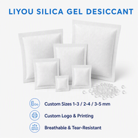 Sachets de gel de silice déshydratant pour aliments, absorbeurs d'humidité, en vrac