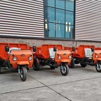 Tricycle personnalisable avec certificat CE, doté d'un moteur, d'une boîte de vitesses et d'une pompe, pour l'exploitation minière, mini tricycle à trois roues