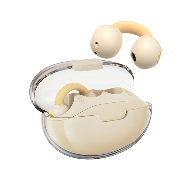 Mini Portable Ear Clip Wireless Earphones Smart Noise-cancelling Earbuds In-ear Headphones Wireless Earbuds