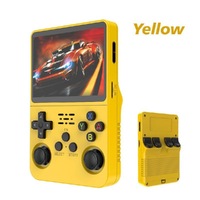 Console de jeu portable R36S avec système Linux, écran haute définition de 3,5 pouces, 20000 jeux ; Console de jeu vidéo portable