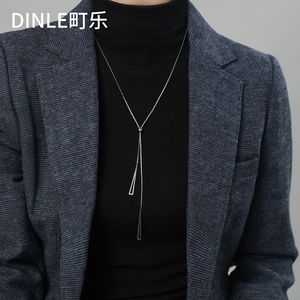 สร้อยคอทรงเรขาคณิตสีทองสำหรับผู้หญิง Dinle เหมาะสำหรับใส่ในยามว่าง - Product Image 5