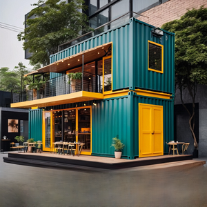 ชุด<span class=keywords><strong>2</strong></span>ห้องนอนบ้าน<span class=keywords><strong>2</strong></span>ห้องแบบเคลื่อนที่กล่องแบนสำเร็จรูปขนาดเล็กหรูหราบ้านสำหรับครอบครัวโรงแรม - Product Image 3