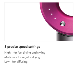 Secador de Pelo Profesional de Calidad Original <span class=keywords><strong>Dyson</strong></span> Supersonic con Accesorios, Estuche de Envoltura y Estilizador para Secadores <span class=keywords><strong>Dyson</strong></span> HD 07 08 - Product Image 2