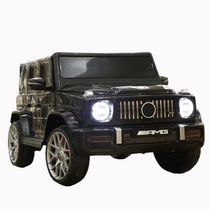 Günstiges Elektroauto für Kinder mit Doppelbatterie und Zwei-Punkt-Sicherheitsgurt - Product Image 1