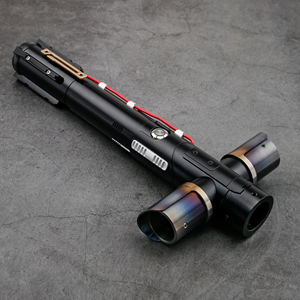 TXQSaber <span class=keywords><strong>Kylo</strong></span> <span class=keywords><strong>Ren</strong></span> Neopixel sabre laser mandalorian Blaster gros Cosplay jouets Flash sur choc haute qualité duel sabre lumineux - Product Image 2